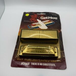 Vintage Hohner Hot Metal Harmonica New in Package